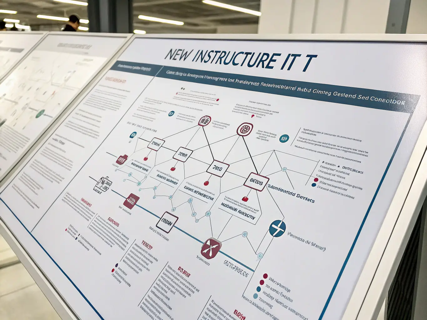 A minimalist architectural blueprint showcasing a lean and efficient system design, emphasizing simplicity and effectiveness in solution architecture.